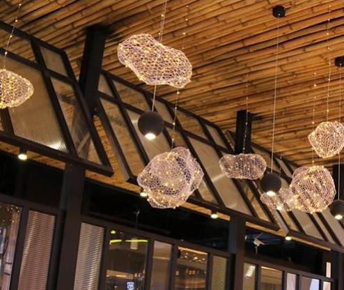 Celestara Art Deco LED Wolkenlampe | Modernes Design | Stimmungsvolle Beleuchtung | Elegante Deko