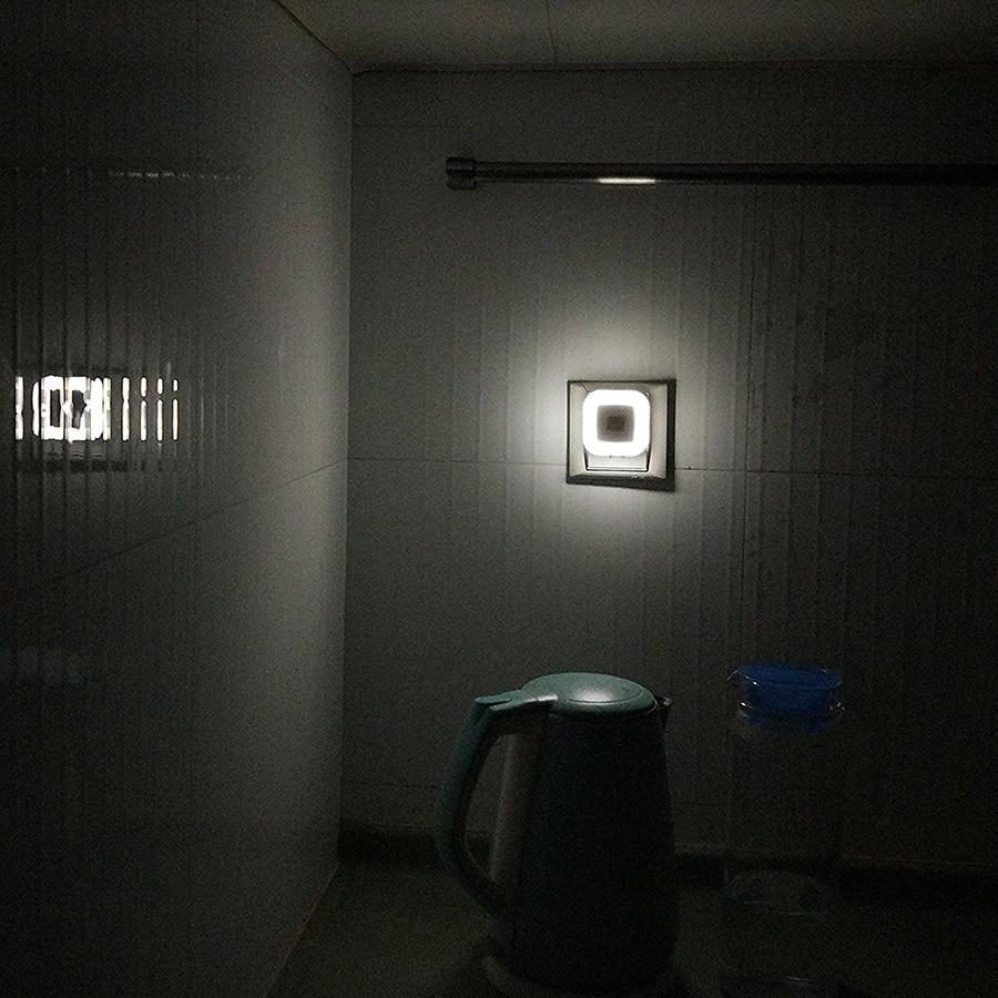 LumeHalo LED Nachtlicht | Intelligenter Bewegungsmelder | Energieeffizient & Stilvoll | Perfekt für Zuhause