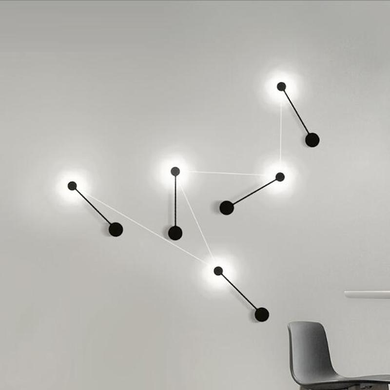 LumoArt - Minimalistische Art Deco LED Wandleuchte | Runde Eleganz | Modernes Lichtdesign