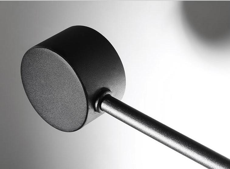 LumoArt - Minimalistische Art Deco LED Wandleuchte | Runde Eleganz | Modernes Lichtdesign