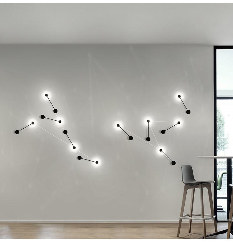 LumoArt - Minimalistische Art Deco LED Wandleuchte | Runde Eleganz | Modernes Lichtdesign