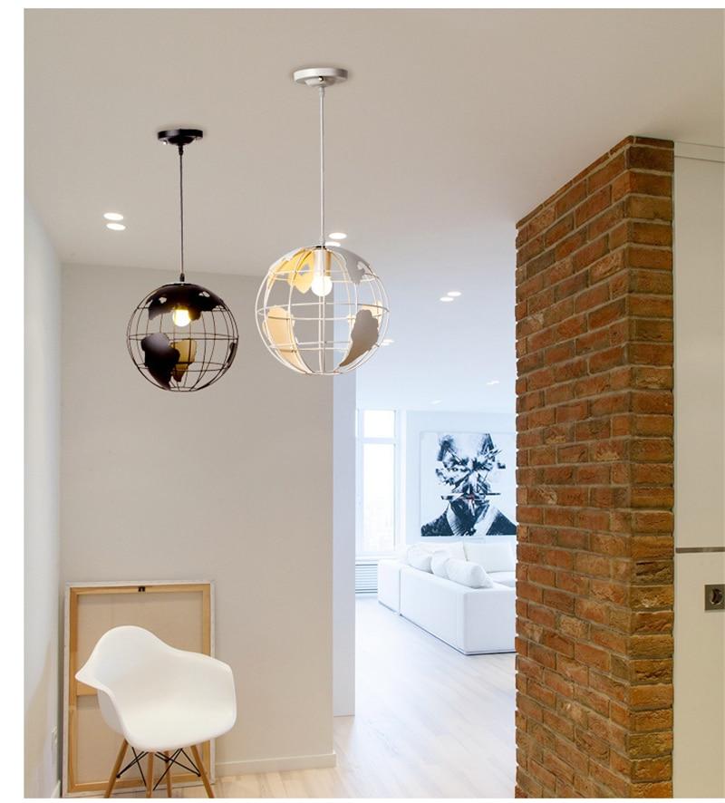 GlobeLume Nordic Design Hängeleuchte | Weltkugel Optik | Modernes skandinavisches Design