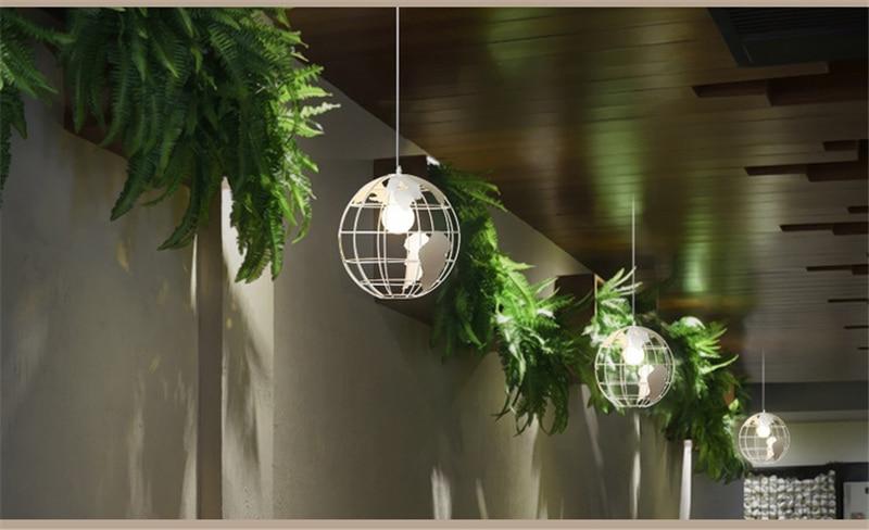 GlobeLume Nordic Design Hängeleuchte | Weltkugel Optik | Modernes skandinavisches Design