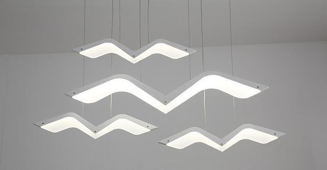 Aviara Flügel-Kronleuchter | Elegantes Vogel-Design | Warmweiß & Kaltweiß | Dimmbare LED-Hängeleuchte