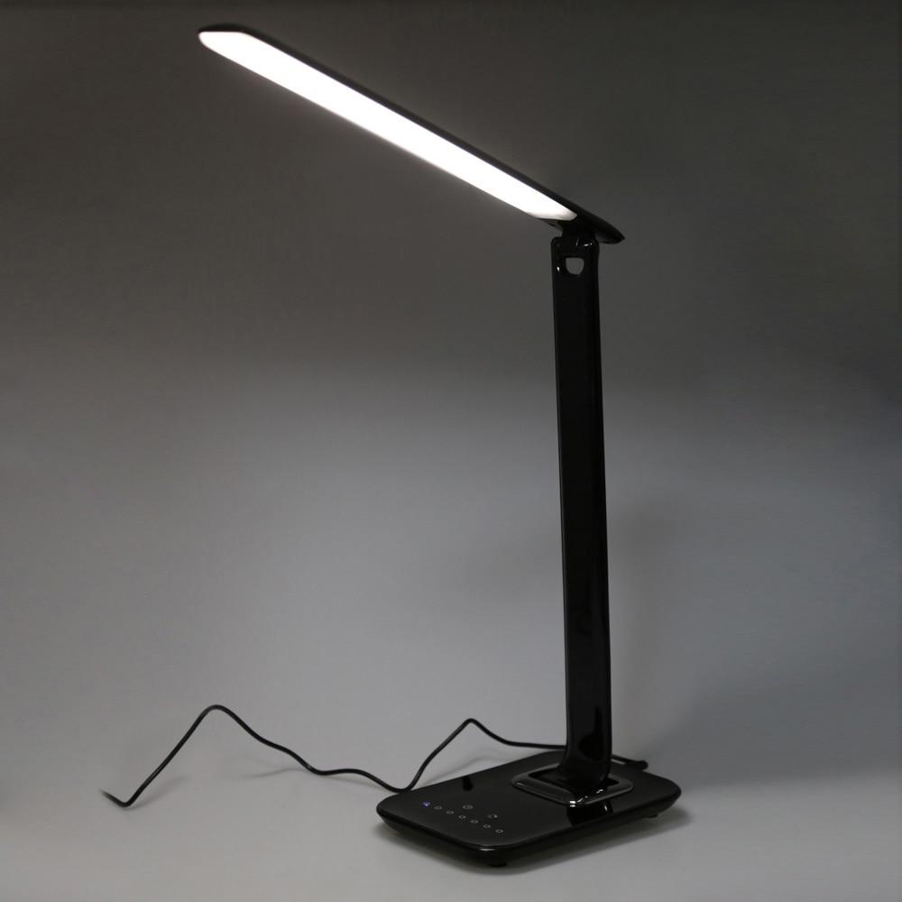 IlluFold - Faltbare Touch LED Schreibtischlampe | Modernes Design | Dimmbar | Platzsparend