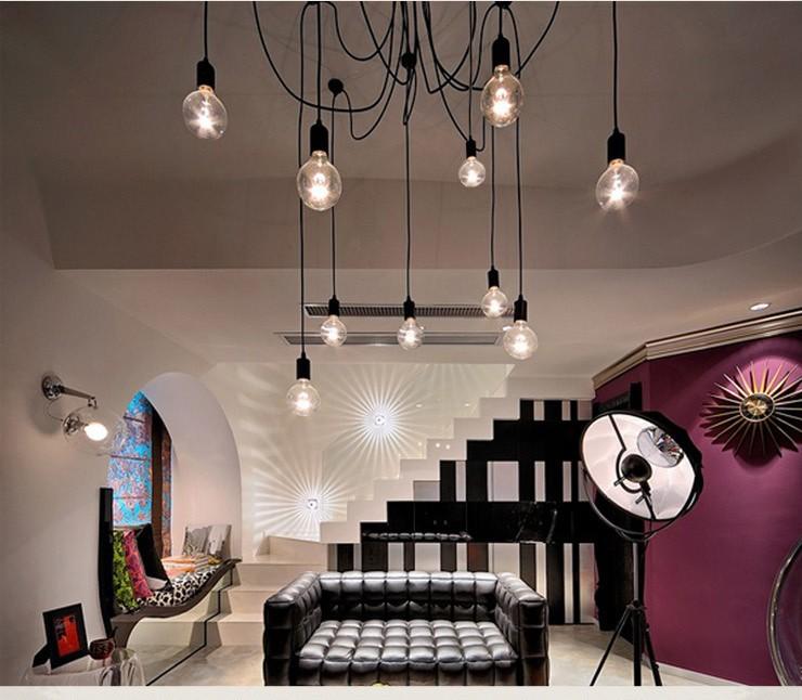 Arachnia Nordic Spider Kronleuchter | Modernes Design | Individuell einstellbare Kabel | Perfekt für Wohn- & Esszimmer