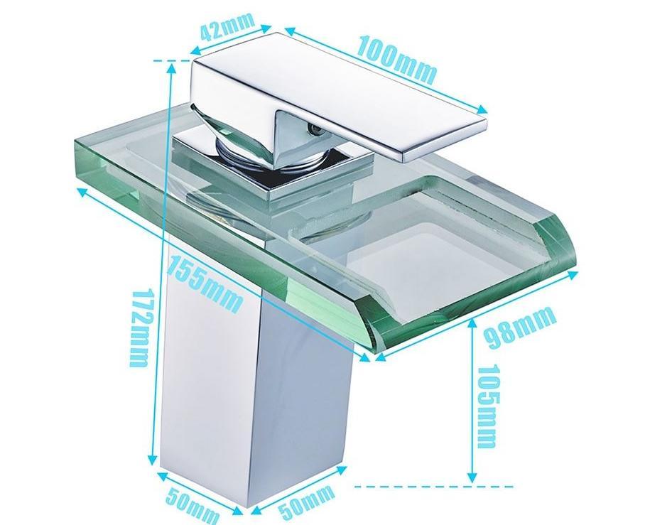 AquaNova LED Wasserhahn | Farbwechsel nach Wassertemperatur | Modernes Design | Langlebig & Sicher