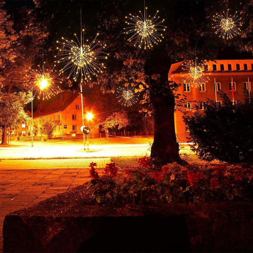 StarGlitz LED Lichterbaum | Sternenburst-Design | Dekorative Beleuchtung für Innen & Außen | Energieeffizient & Wetterfest