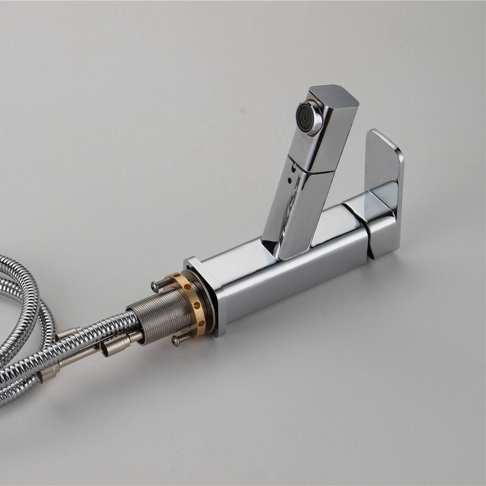 HydroCore Extend Küchenarmatur | Ausziehbarer Schlauch | Modernes Design für Küche & Spüle