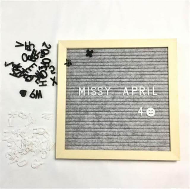 LettraGlow Premium Buchstabenbrett | Personalisierte Botschaften | Vintage Letter Board für Zuhause & Büro