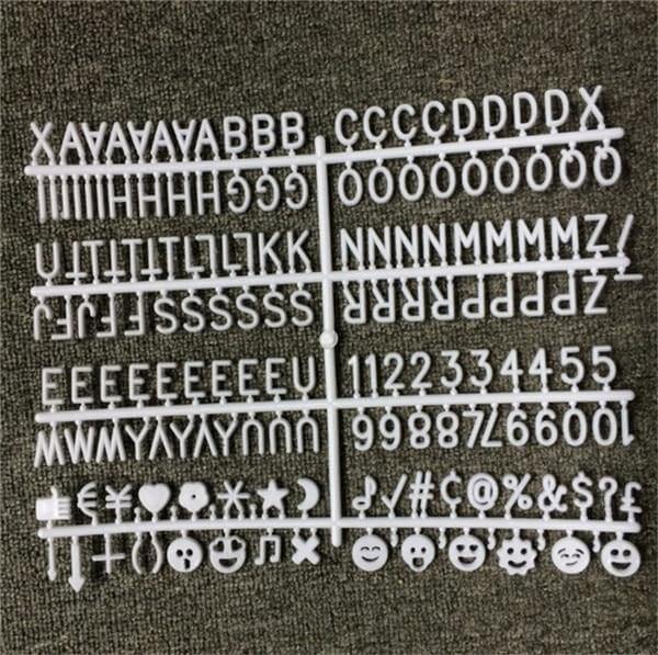 LettraGlow Premium Buchstabenbrett | Personalisierte Botschaften | Vintage Letter Board für Zuhause & Büro