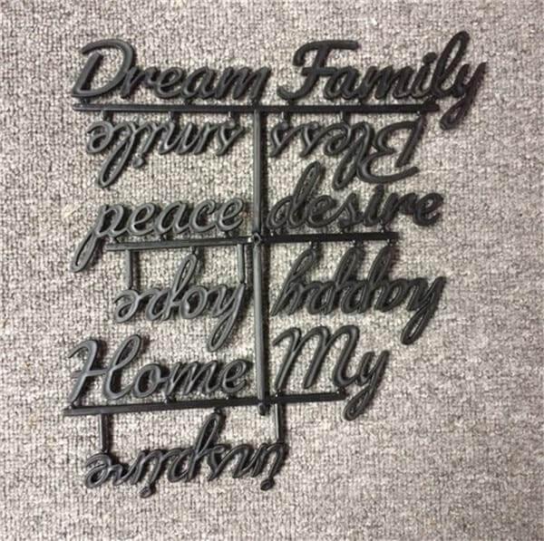 LettraGlow Premium Buchstabenbrett | Personalisierte Botschaften | Vintage Letter Board für Zuhause & Büro