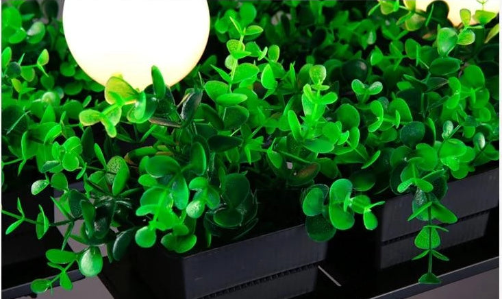 Planterra Hängelampe mit Pflanzgefäß | Schmiedeeisernes Design | Beleuchtung & Dekoration für Esszimmer & Wohnzimmer