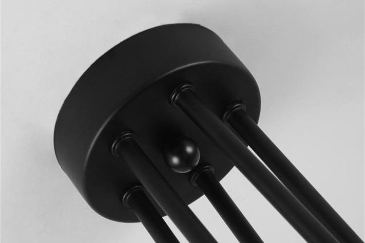 LoftLustre Industrial Design Kronleuchter | Moderner Loft-Stil | Stilvolle Deckenbeleuchtung