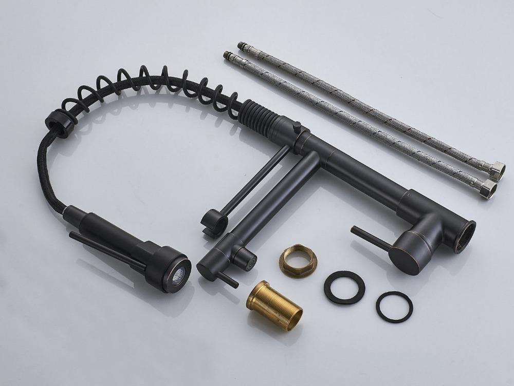 HydraGlow - LED Küchenarmatur mit Spiralfeder | Deckmontage | Elegantes & Funktionales Design