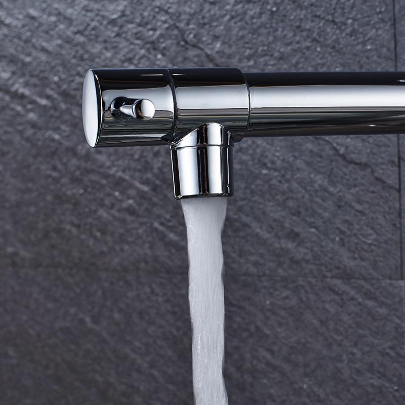 HydraGlow - LED Küchenarmatur mit Spiralfeder | Deckmontage | Elegantes & Funktionales Design