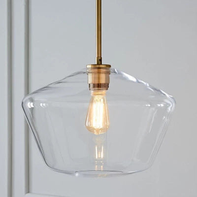 GlowVerve Glas-Pendelleuchte | Modernes Design | Elegante Hängelampe für Zuhause
