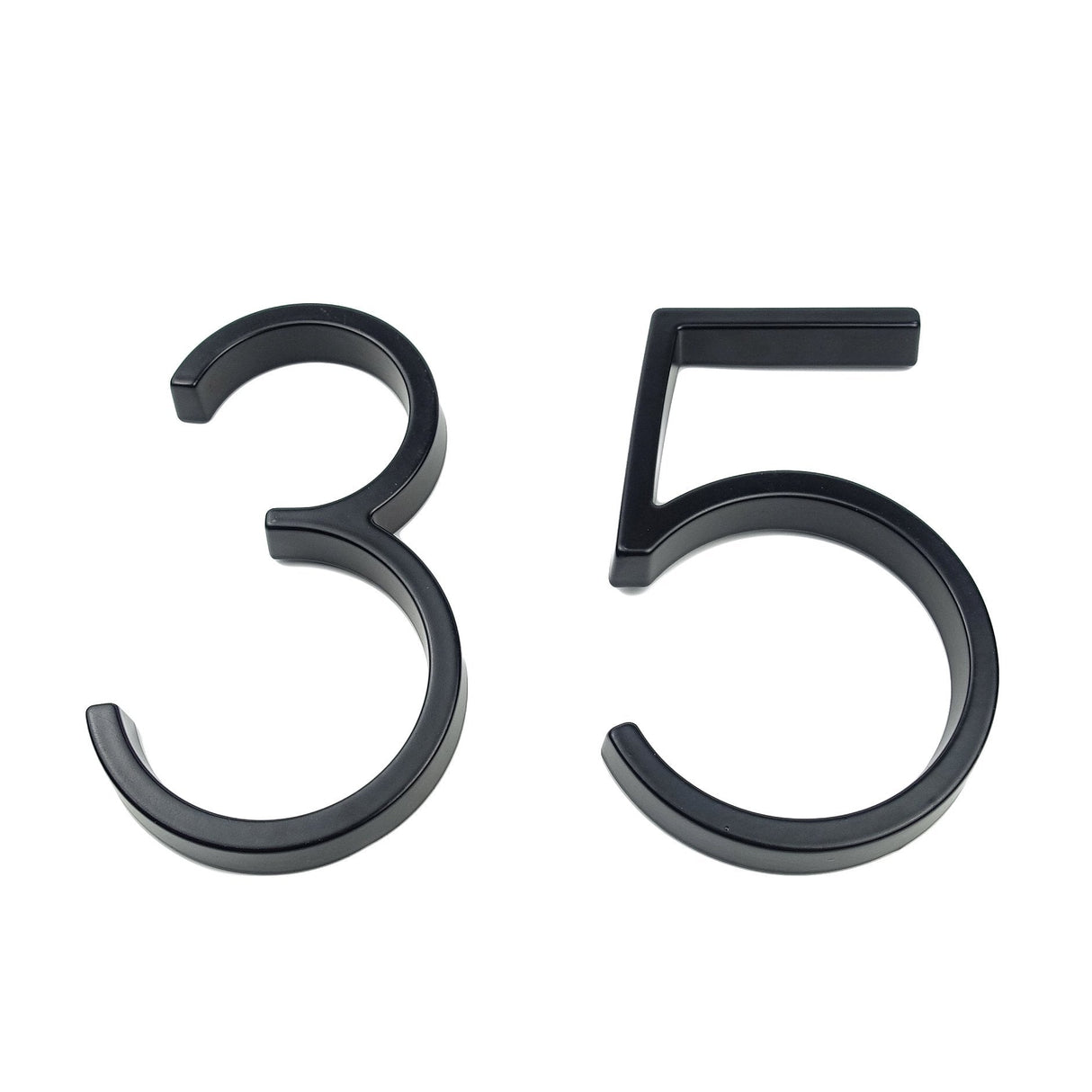 Numera Modern Hausnummern | Stilvolles Design | Wetterfest & Langlebig | Außenbereich