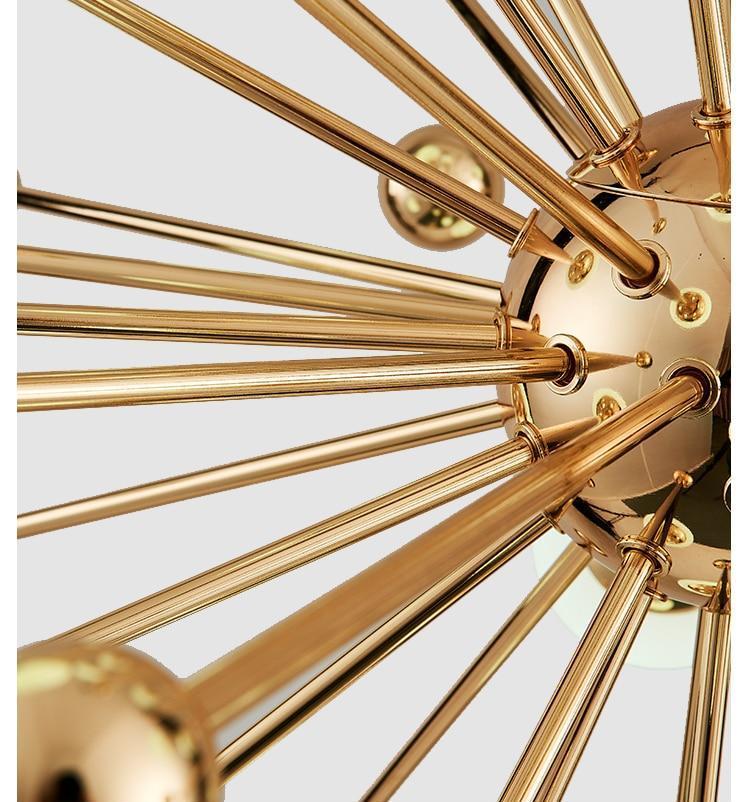 Auréo - Nordic Art Deco Kronleuchter | Moderner Stil | Elegante Deckenbeleuchtung | Dimmbar