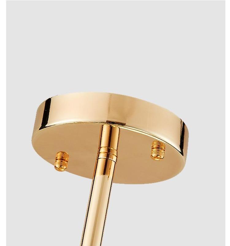 Auréo - Nordic Art Deco Kronleuchter | Moderner Stil | Elegante Deckenbeleuchtung | Dimmbar