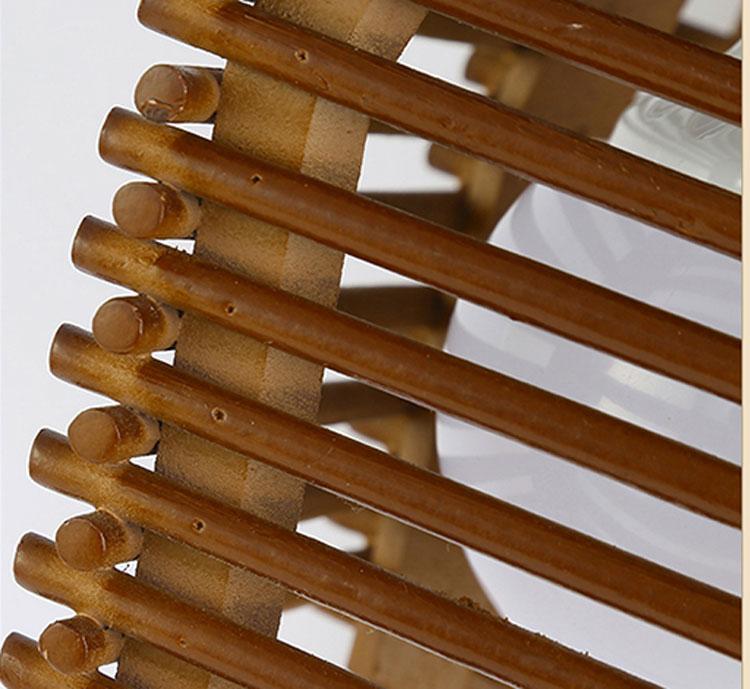 Lanterra - Holz Laternenlampe | Dekorative LED Beleuchtung | Rustikales & Elegantes Design