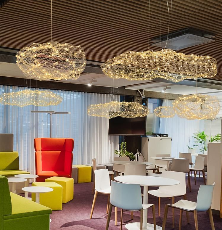 Celestara Art Deco LED Wolkenlampe | Modernes Design | Stimmungsvolle Beleuchtung | Elegante Deko