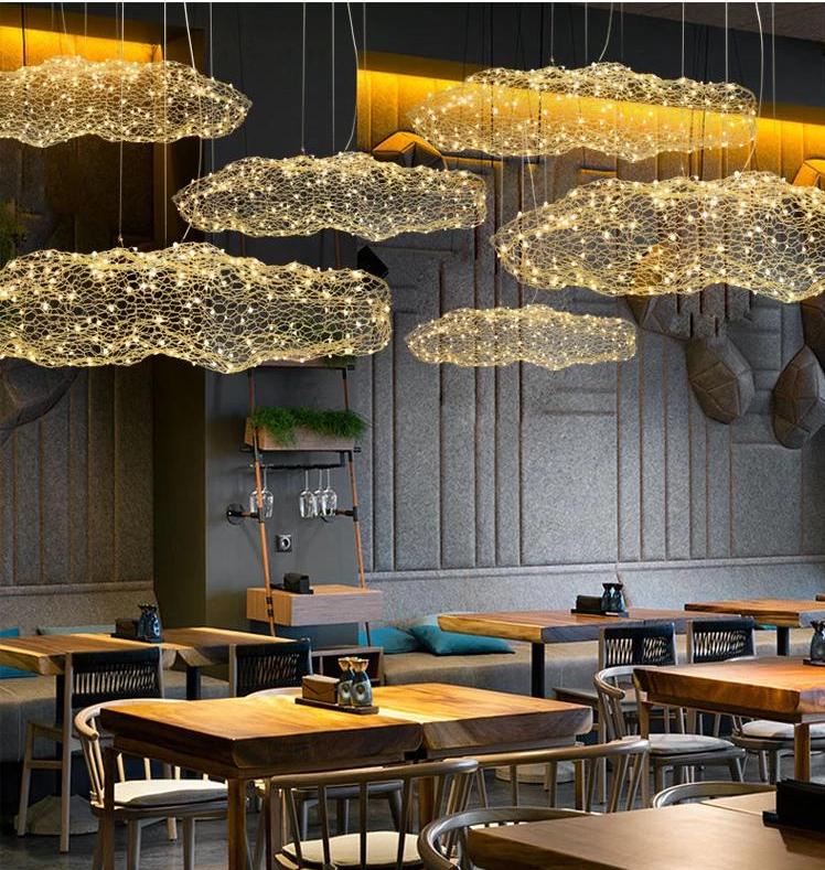 Celestara Art Deco LED Wolkenlampe | Modernes Design | Stimmungsvolle Beleuchtung | Elegante Deko