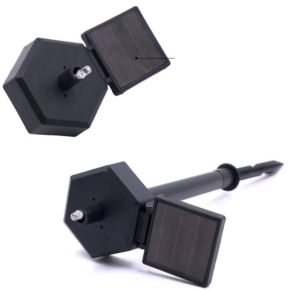 OwlBright LED Gartenleuchte | Eulen-Design | Solarbetrieben | Dekoratives Licht für Außenbereiche