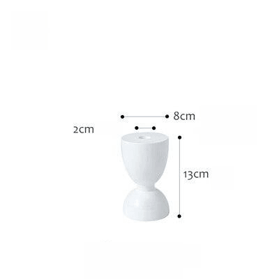 Lumeva Elegante Kerzenhalter Set | Minimalistisches Design | Dekoration für Wohnzimmer, Esstisch & besondere Anlässe