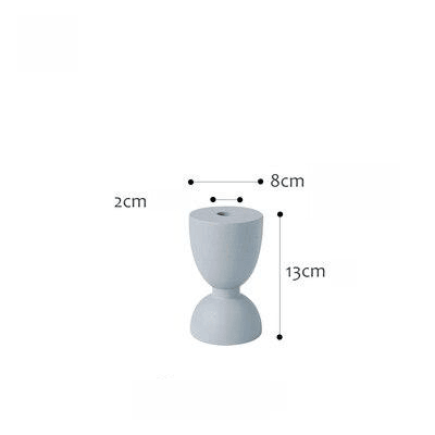 Lumeva Elegante Kerzenhalter Set | Minimalistisches Design | Dekoration für Wohnzimmer, Esstisch & besondere Anlässe