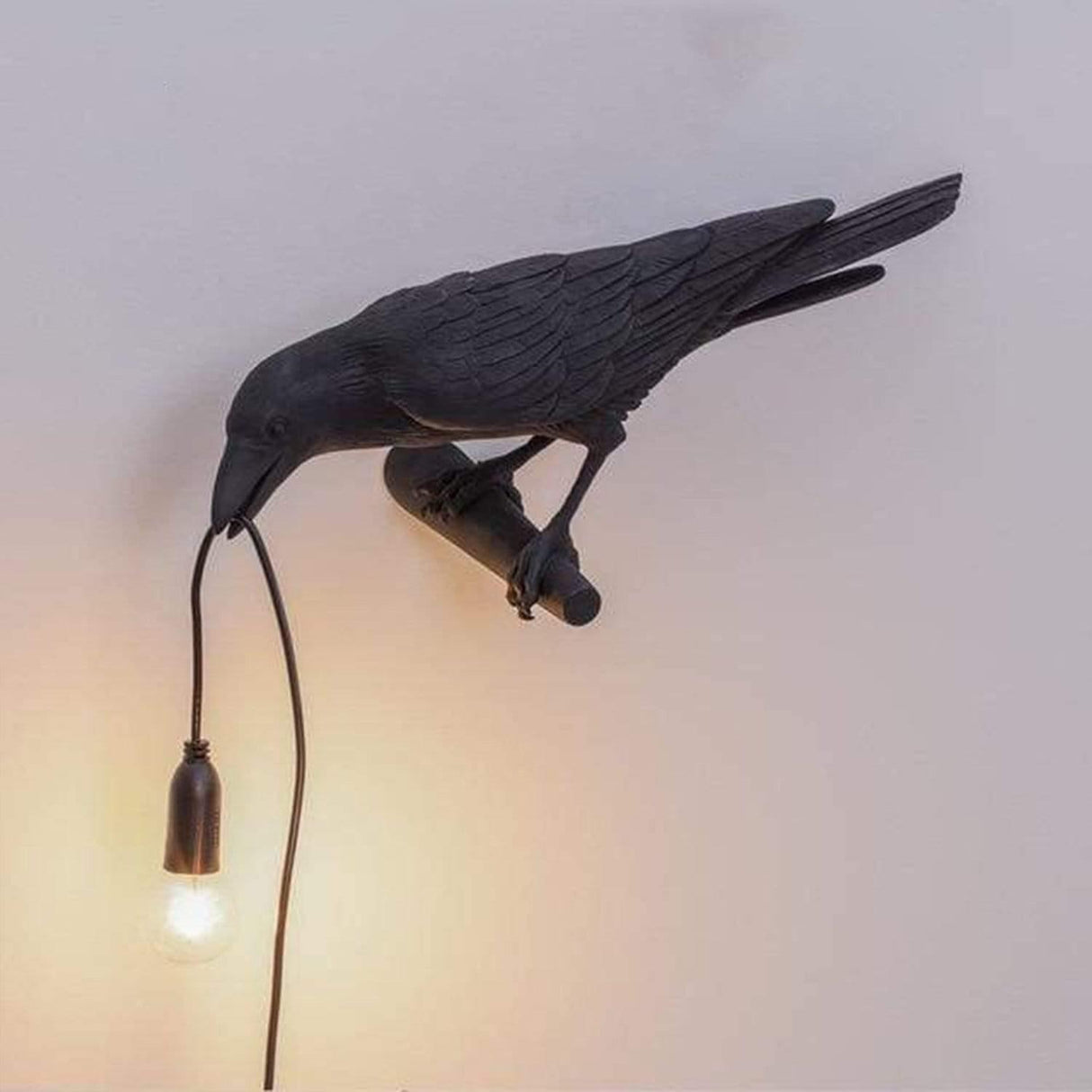 RavenLight Vogel Lampe | Mystisches Design | Einzigartige Dekoleuchte für Zuhause