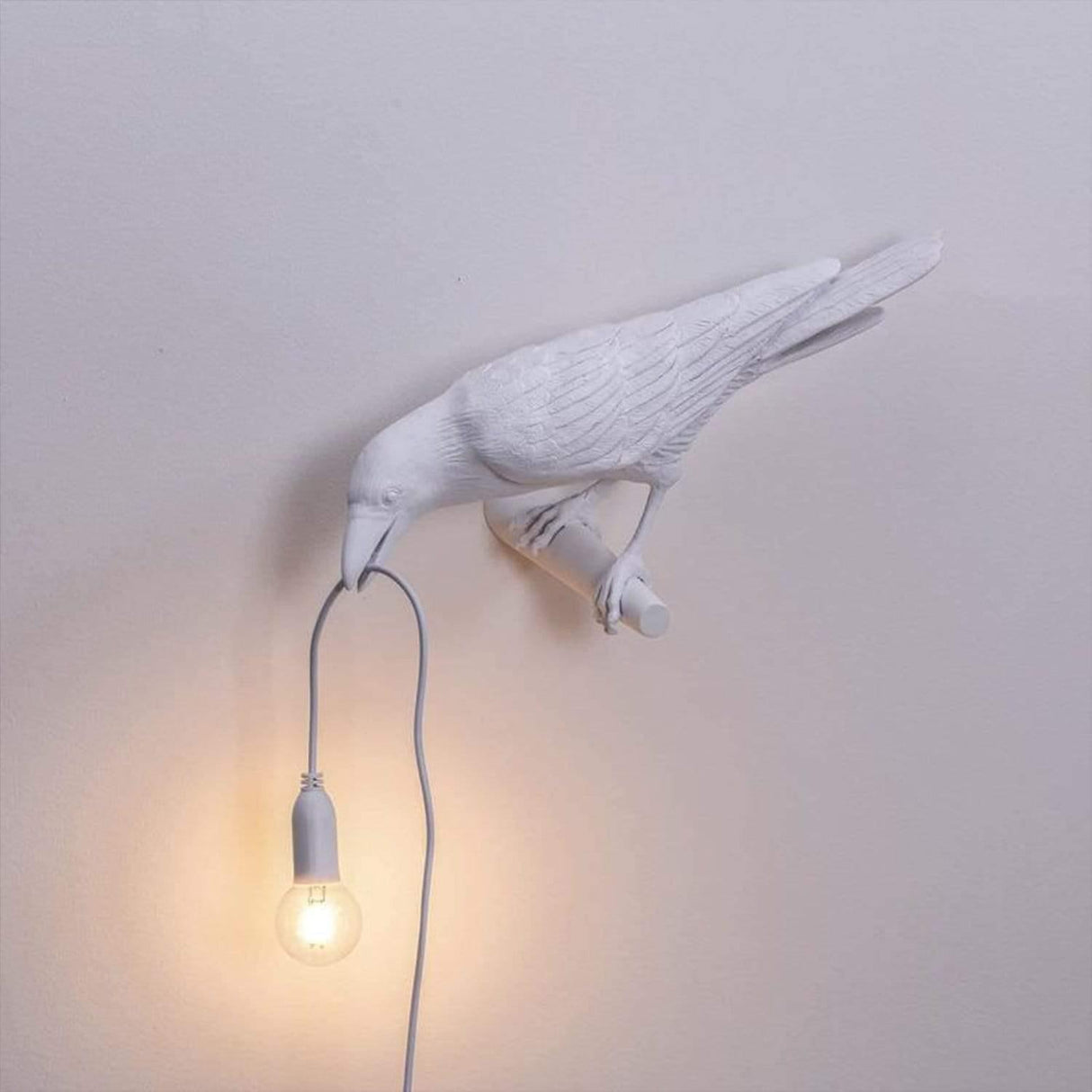 RavenLight Vogel Lampe | Mystisches Design | Einzigartige Dekoleuchte für Zuhause