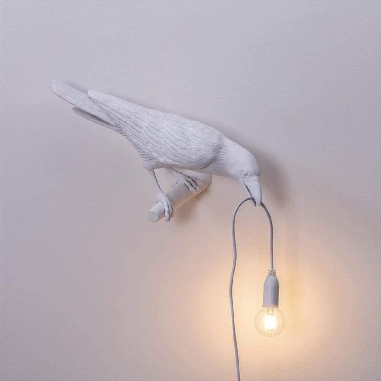 RavenLight Vogel Lampe | Mystisches Design | Einzigartige Dekoleuchte für Zuhause
