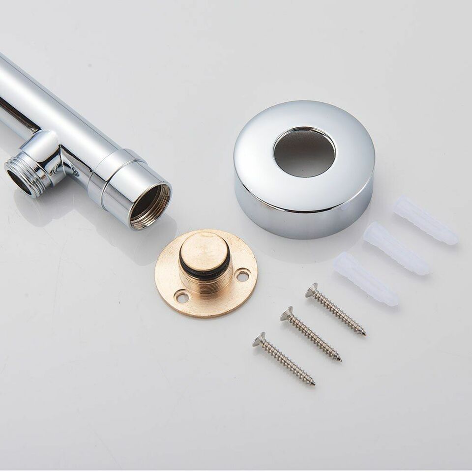 RainSpa Wandmontierte Regenfall-Ultraschmaldusche | Luxuriöser Komfort | Modernes Design