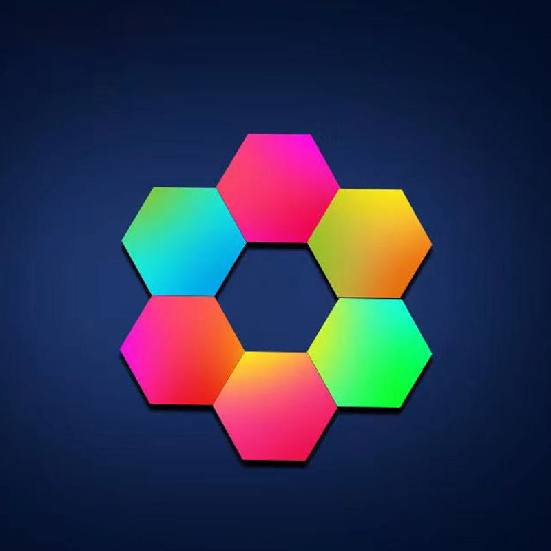 QuantumLight DIY Modul-Nachtlampe | Individuelles LED-Lichtdesign | Energiesparende Stimmungsleuchte