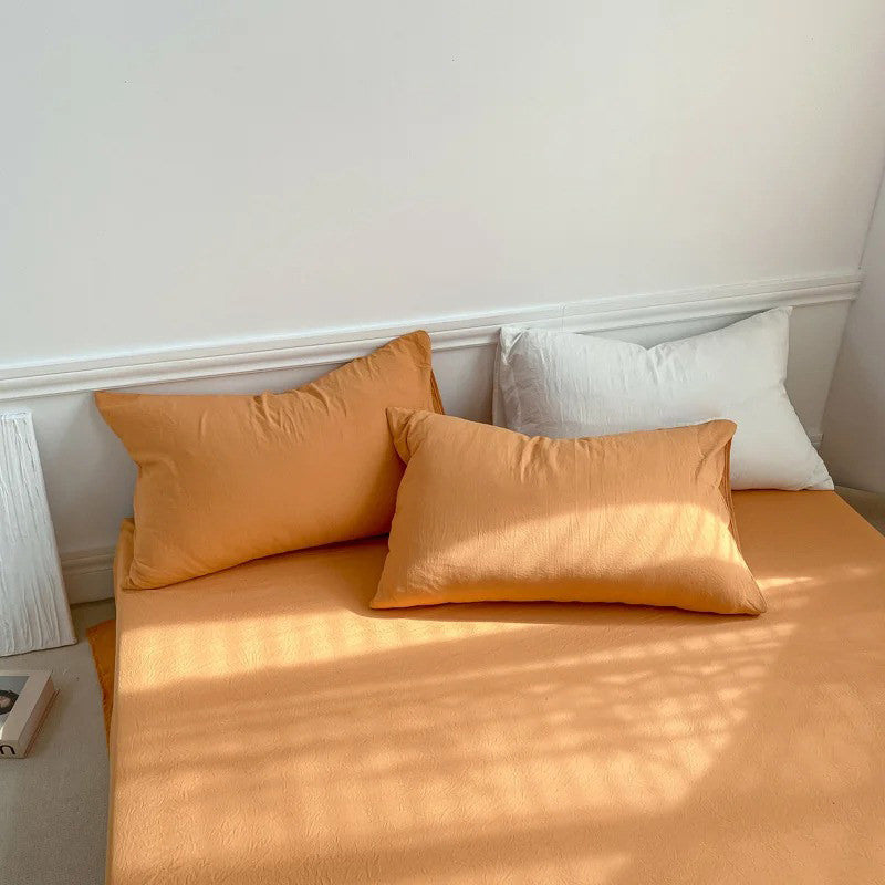 SleepNest Knitteroptik Bettwäsche Set | Baumwoll-Luxus | Pflegeleicht & Modern