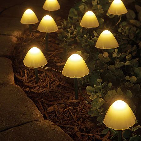 MagicMushroom™ Solar Gartenleuchten | LED Pilz Lampen für Außen | Wasserdichte Deko Beleuchtung für Garten & Terrasse