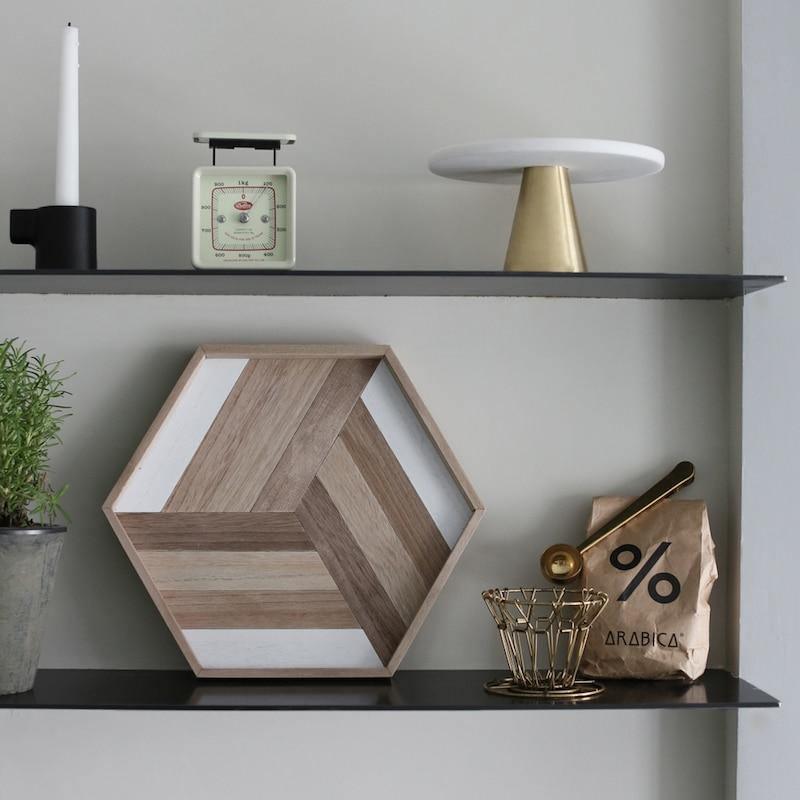 Traywood Handgefertigte Holzplatte | Elegantes Servierbrett | Dekoration & Funktionalität