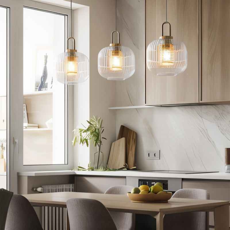 LustraGlow Designer Pendelleuchte | Modernes Design | Dimmbare LED | Elegante Beleuchtung