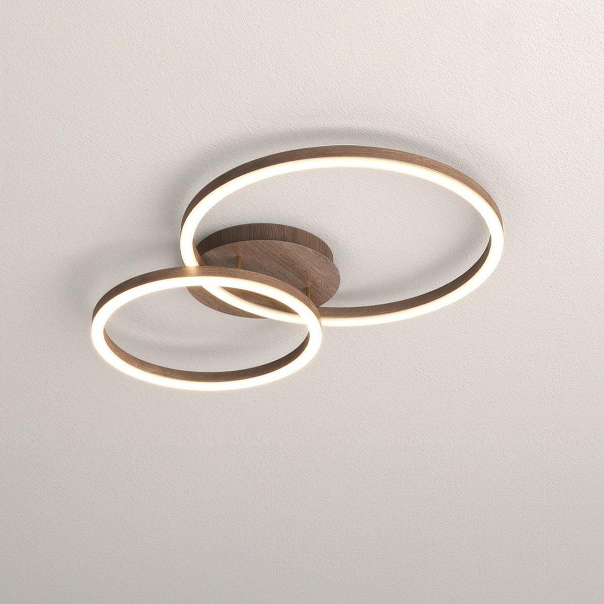 Glintora Elegante Ring-Deckenleuchte | LED-Technologie | Dimmbares Licht | Modernes Design