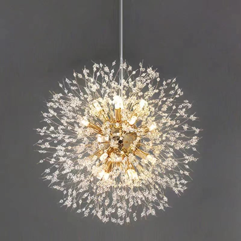CrystalAura LED-Pendelleuchte aus Kristall | Dimmbar & Energieeffizient | Elegantes Design für Ess- & Wohnzimmer