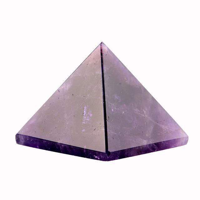 CrystalForge Geschnitzte Kristallpyramide | Spirituelle Deko | Handgefertigt & Energetisierend | Einzigartiges Design