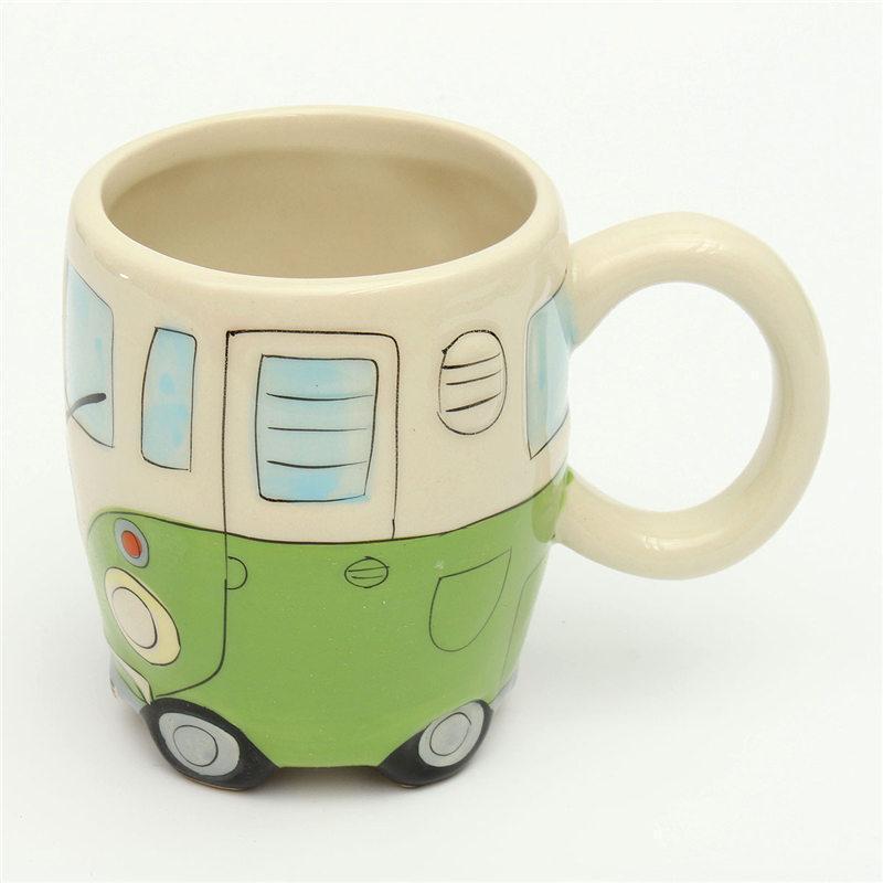 RetroRide Hippie Bus Kaffeetasse | Vintage Design | Perfekt für Kaffee & Tee Liebhaber