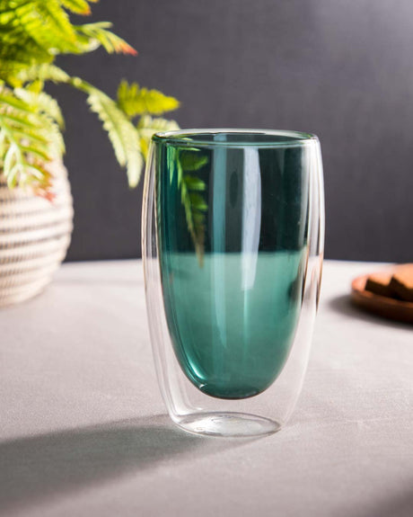GreenTherm Doppelwandglas | Isolierendes Design | Hitzebeständig & Stilvoll