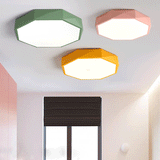 LumaGem Nordic LED Deckenleuchte | Diamant-Design | Acryl & Eisen | Dimmbares Licht | Moderne Beleuchtung