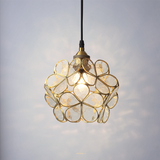 PetalGlow Glasblütenblatt-Pendelleuchte | Nordischer Stil | Elegantes Design für Ess- & Wohnzimmer