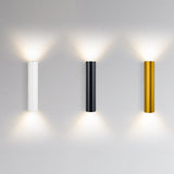 LightVibe Aluminium Wandleuchte Zylinder | 2-flammig | Modernes Design | Innen & Außen