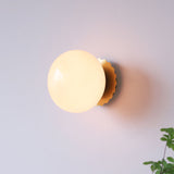 BrightVintage Minimalist Wandleuchte | Eisen & Glas | Modernes Vintage-Design