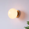 BrightVintage Minimalist Wandleuchte | Eisen & Glas | Modernes Vintage-Design