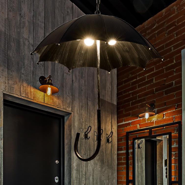 RetroLux 5-Licht Industrie-Chandelier | Vintage Design Hängeleuchte | Kupfer oder Silber